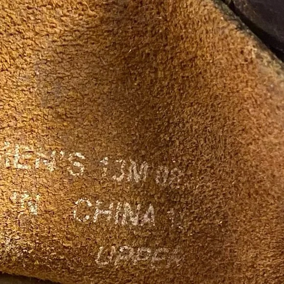 Clarks Wallabies  Originals Brown Leather  Beeswax Chukka Shoes Size 13 M - Picture 9 of 10